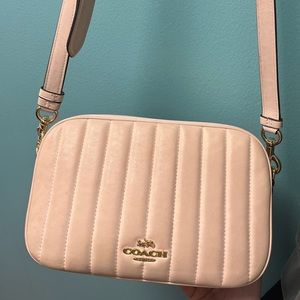 Jes Quilted Crossbody Coach Purse